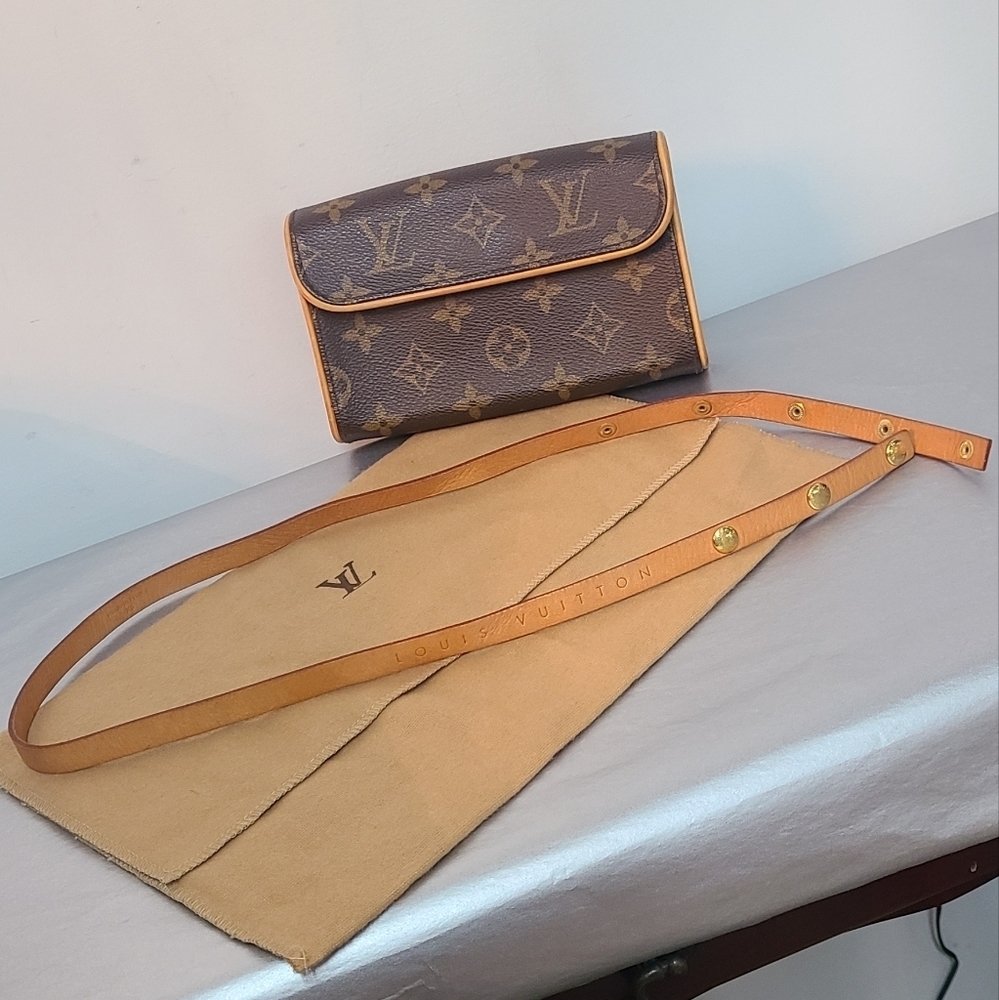 Louis Vuitton Monogram Pouchette Florentine Bum Bag